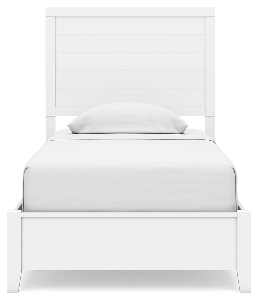 Binterglen Twin Panel Bed, Dresser, Mirror, Chest and Nightstand
