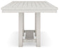 Robbinsdale Counter Height Dining Table and 6 Barstools