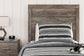 Ralinksi Twin Panel Bed with Mirrored Dresser and Nightstand