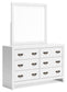 Binterglen Full Panel Bed, Dresser, Mirror, Chest and Nightstand