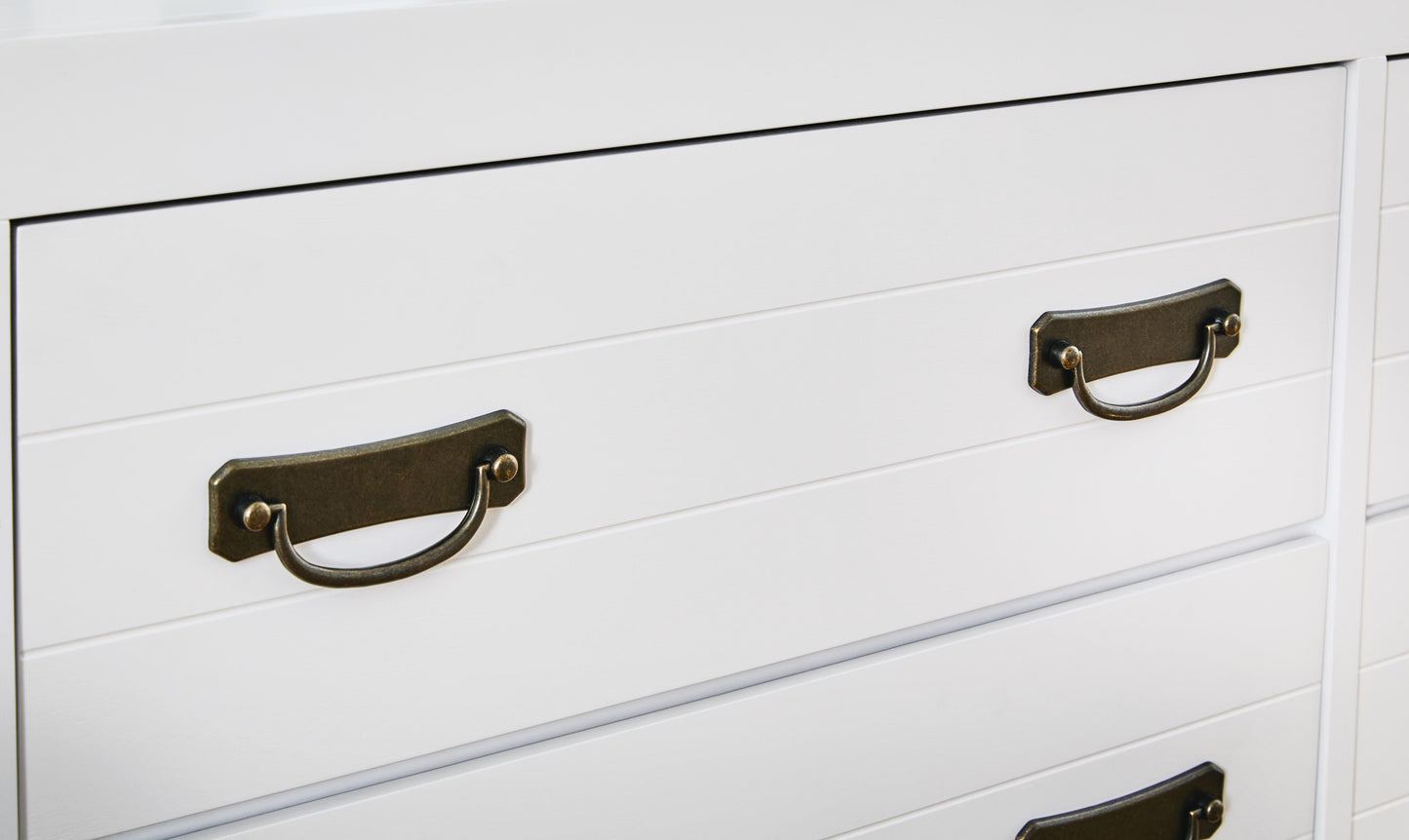 Binterglen Full Panel Bed, Dresser, Mirror, Chest and Nightstand