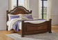 Lavinton King Poster Bed with Mirrored Dresser