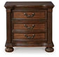 Lavinton California King Poster Bed, Dresser, Mirror, Chest and Nightstand