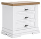 Ashbryn King Panel Storage Bed, Dresser, Mirror and Nightstand