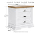Ashbryn King Panel Storage Bed, Dresser, Mirror, Chest and Nightstand