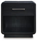 Rowanbeck King Upholstered Panel Bed, Dresser, Mirror and Nightstand
