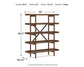 Lyncott Home Office Desk with Chair and Storage
