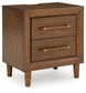 Lyncott Queen Upholstered Panel Bed, Dresser, Mirror, Chest and Nightstand