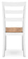 Gesthaven Dining Table and 2 Chairs