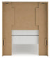 Lawroy Twin Panel Bed, Dresser and Mirror