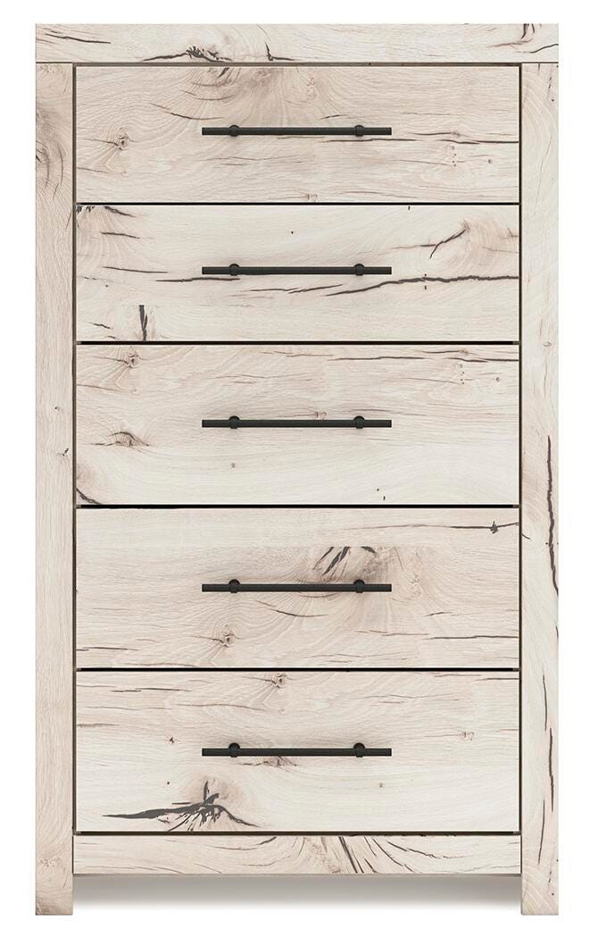 Lawroy Queen Panel Headboard, Dresser, Mirror, Chest and Nightstand