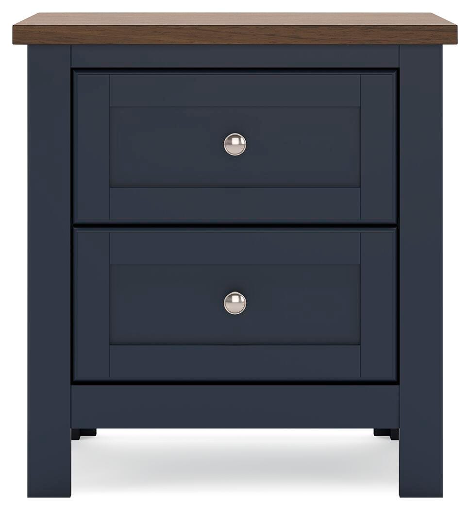 Landocken Full Panel Headboard, Dresser, Mirror and Nightstand