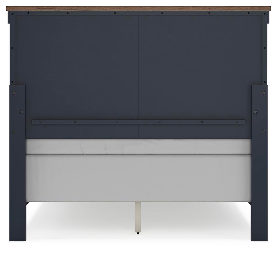 Landocken Full Panel Headboard, Dresser and Mirror