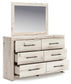Lawroy Twin Panel Headboard, Dresser, Mirror and Nightstand