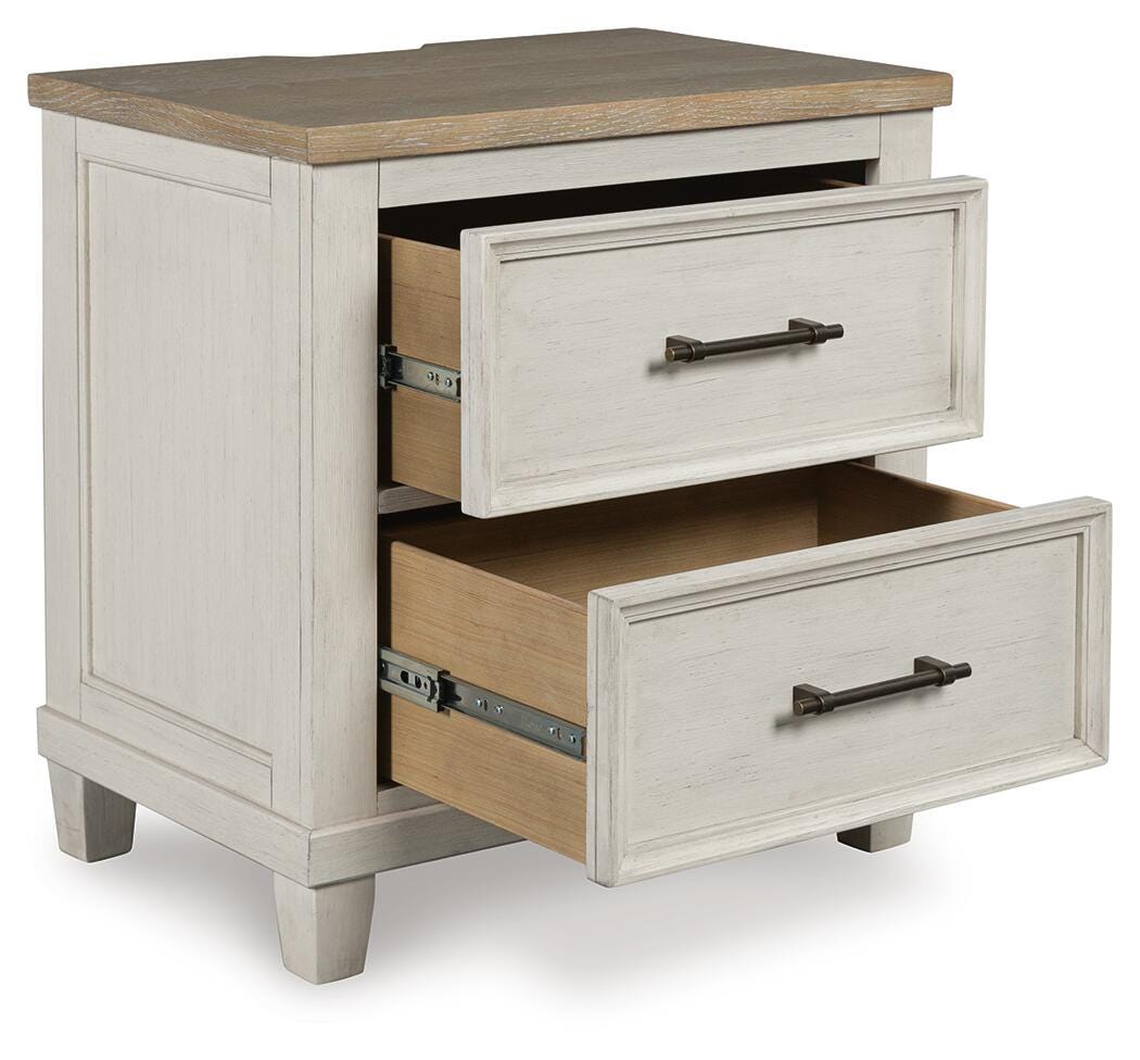 Shaybrock King Panel Bed, Dresser, Mirror, Chest and Nightstand