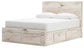 Lawroy Queen Panel Storage Bed, Dresser, Mirror, Chest and Nightstand