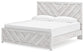 Cayboni King Panel Bed, Dresser, Mirror, Chest and Nightstand
