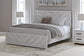 Cayboni King Panel Bed with Mirrored Dresser