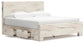Lawroy King Panel Bed with Storage, Dresser, Mirror, Chest and Nightstand