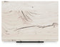 Lawroy King Panel Bed with Storage, Dresser, Mirror and Nightstand