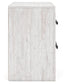 Cayboni Twin Panel Bed with Mirrored Dresser and Nightstand