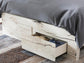 Lawroy Queen Panel Storage Bed, Dresser, Mirror and Nightstand