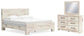 Lawroy King Panel Bed, Dresser and Mirror