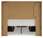 Lawroy Full Panel Storage Bed, Dresser and Mirror