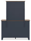 Landocken Full Panel Bed, Dresser, Mirror, Chest and Nightstand