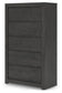 Fraluna Queen Panel Bed, Dresser, Mirror, Chest and Nightstand