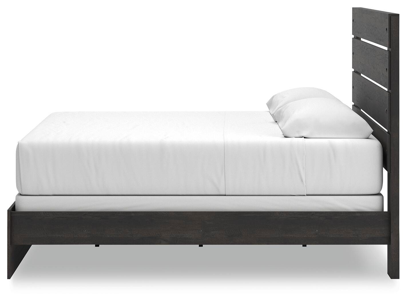 Hollivern King Panel Bed, Dresser and Mirror