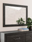 Hollivern King Panel Bed, Dresser and Mirror
