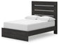 Hollivern Full Panel Storage Bed, Dresser, Mirror, Chest and Nightstand
