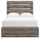 Graystorm Full Panel Storage Bed, Dresser, Mirror and Nightstand