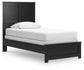 Maribel Twin Panel Bed, Dresser, Mirror, Chest and Nightstand