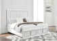 Chalanna King Upholstered Storage Bed, Dresser, Mirror, Chest and Nightstand