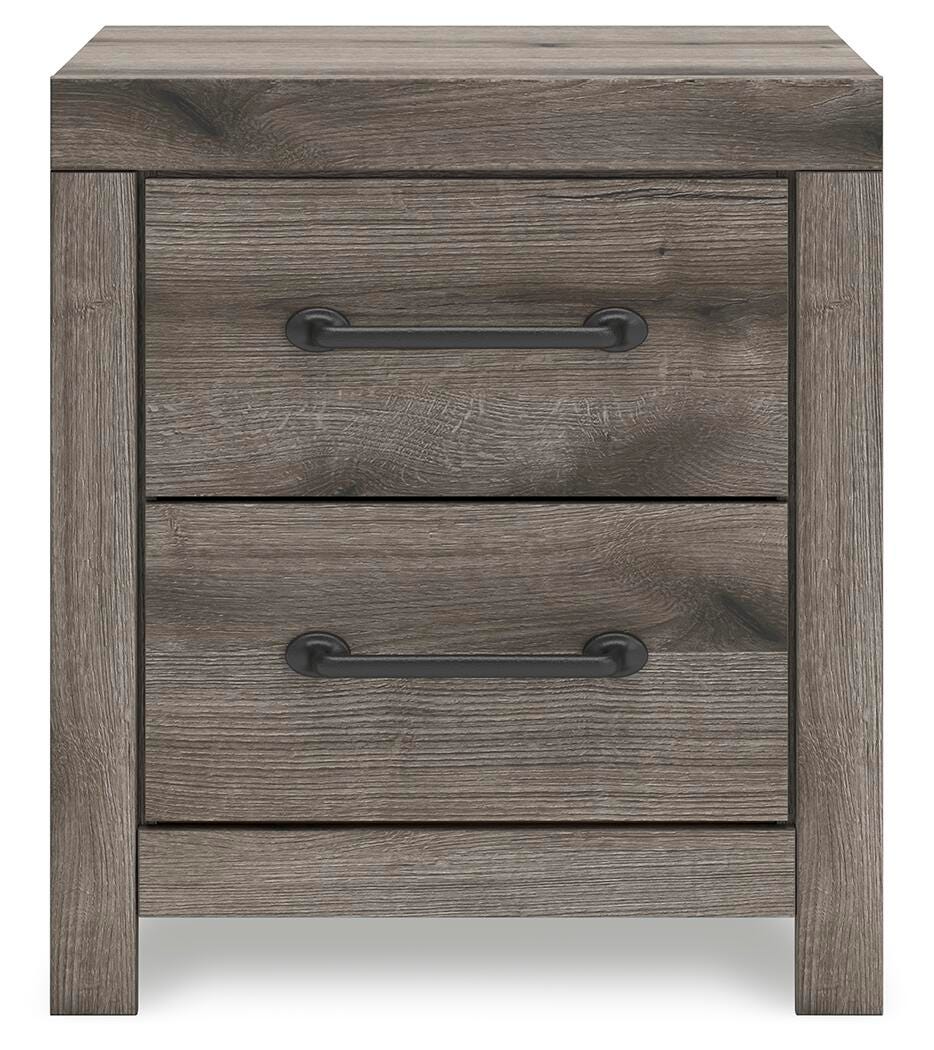 Graystorm Twin Panel Storage Bed, Dresser, Mirror, Chest and Nightstand