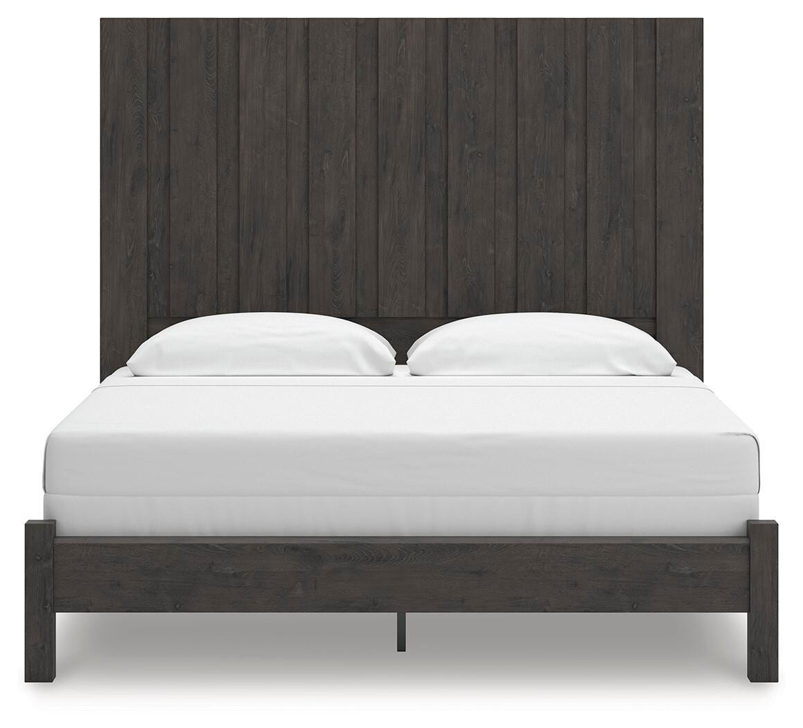 Fraluna King Panel Bed, Dresser and Mirror