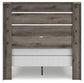 Graystorm Full Panel Bed, Dresser, Mirror and Nightstand