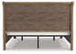 Feddinger King Storage Sleigh Bed with Mirrored Dresser