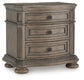 Ardenfield California King Upholstered Sleigh Bed, Dresser, Mirror and Nightstand