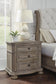 Ardenfield California King Upholstered Sleigh Bed, Dresser, Mirror, Chest and Nightstand