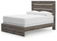 Graystorm Queen Panel Bed, Dresser and Mirror