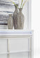 Chalanna California King Upholstered Storage Bed, Dresser, Mirror, Chest and Nightstand