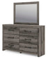 Graystorm Full Panel Bed, Dresser, Mirror, Chest and Nightstand