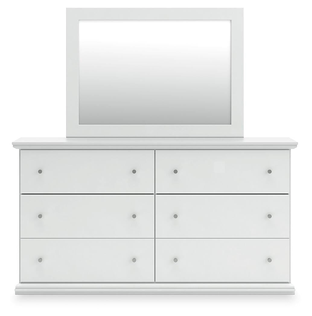 Bostwick Shoals King Panel Bed, Dresser and Mirror