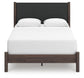 Pamytta Queen Upholstered Panel Bed, Dresser, Mirror, Chest and Nightstand