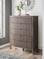 Pamytta Full Upholstered Panel Bed, Dresser and Mirror