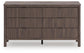 Pamytta King Panel Platform Bed, Dresser, Mirror and Nightstand