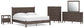 Pamytta King Panel Platform Bed, Dresser, Mirror, Chest and Nightstand